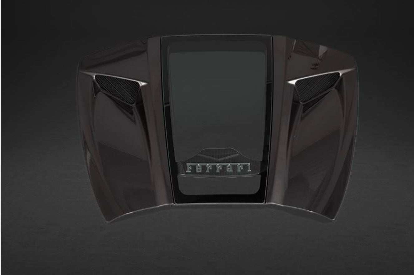 Capristo 03FE12310001LG Ferrari F8 Spider Carbon and Glass Bonnet 