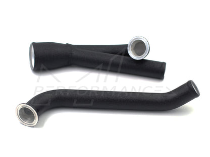 VTT N54 E60 E82 E89 E90 Aluminium Turbo Outlet with Hose Barb for GC Turbo (Inc. 1M, 335i, 525i & Z4 35i) - ML Performance UK