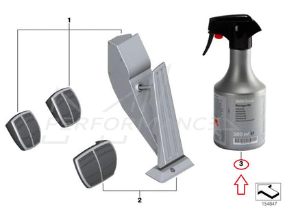 Genuine BMW 83190417324 Cleanser & Primer R2 Pedal Fitting Aid 500ml