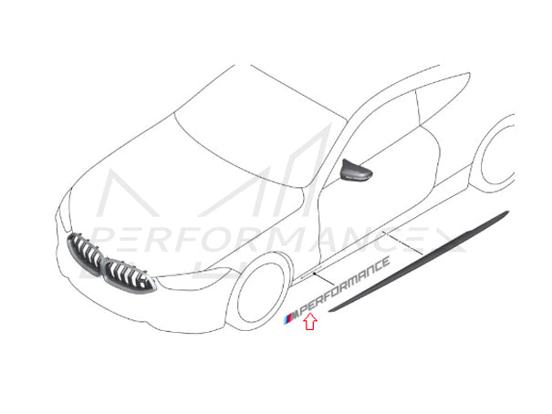 Genuine BMW 51142461811 M Performance F40 G20 F91 G14 G05 Sticker Set (Inc. M135ix, M340i, M850ix & M8)