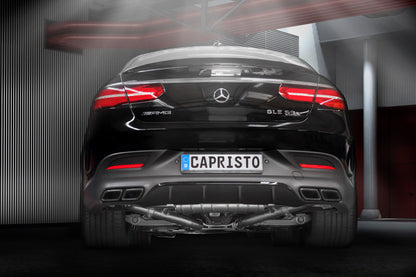 Capristo 02MB09103002 Mercedes GLE550/500 (C292/W166) Valved Exhaust with Mid-Pipes (CES3) 
