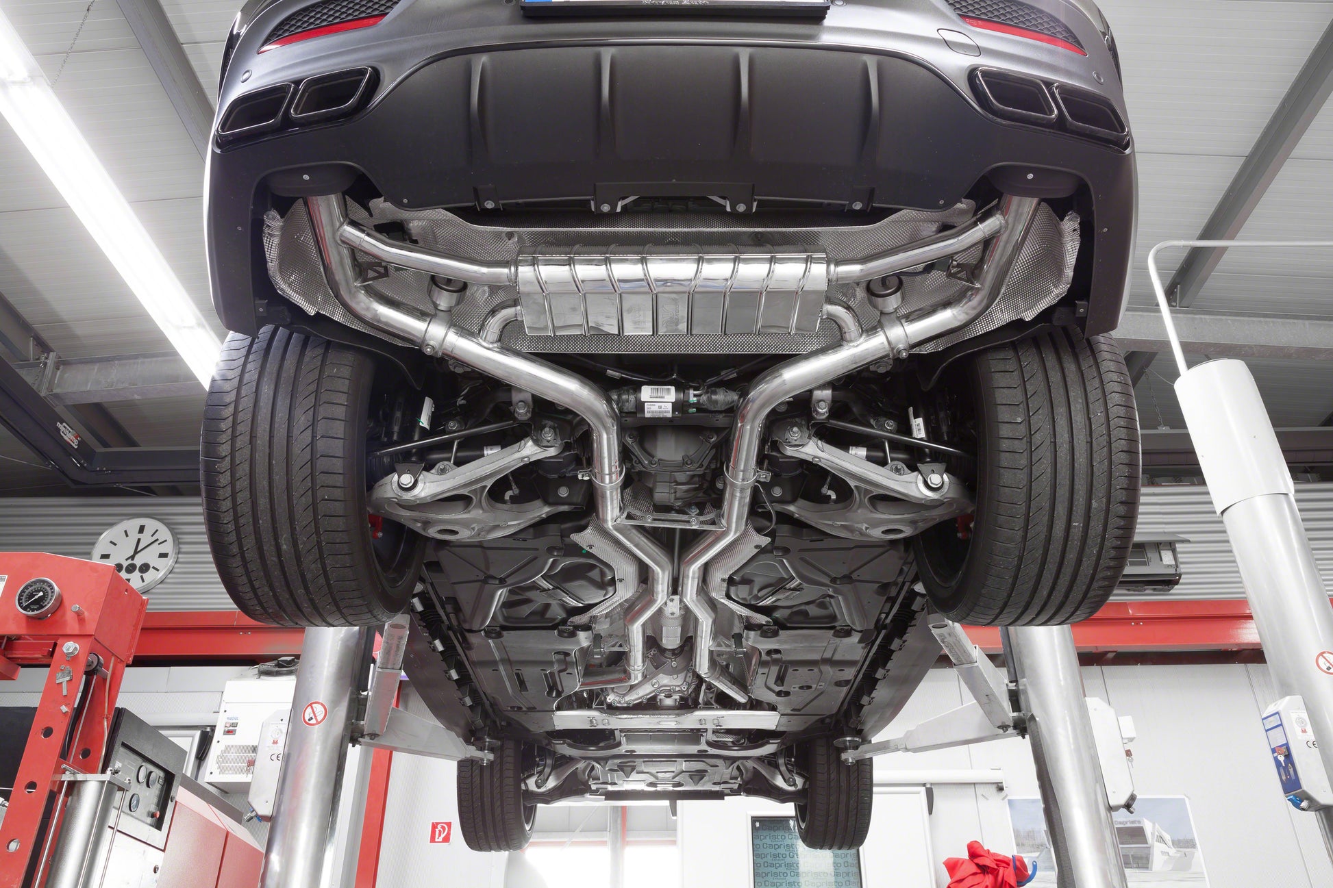 Capristo 02MB09103002 Mercedes GLE550/500 (C292/W166) Valved Exhaust with Mid-Pipes (CES3) 