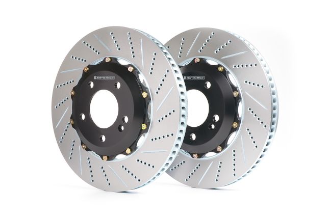 Girodisc A2-123DS 2Piece Rotor Kit; Rear | ML Performance Car Parts