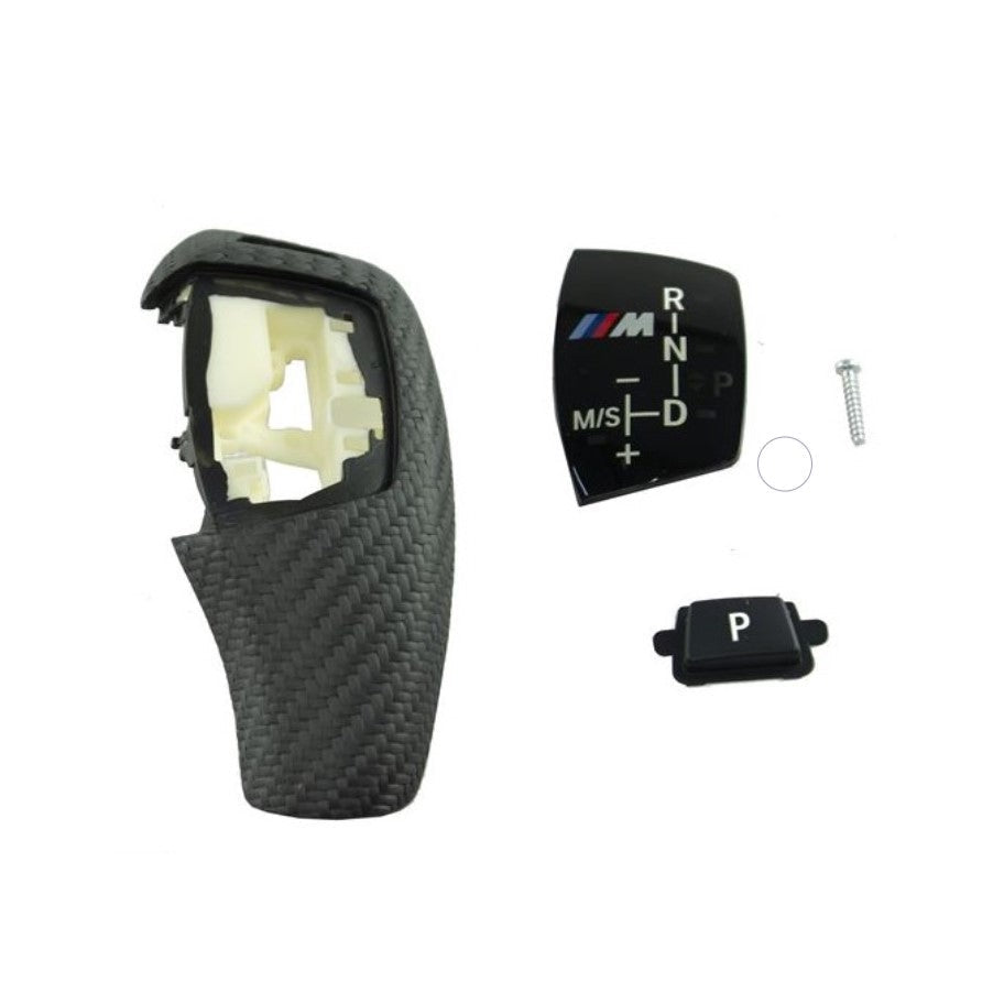 Genuine BMW 61312250696 F01 F07 F20 F25 F30 M Performance Carbon Gear Knob Trim (Inc. M135i, 340i, 550ix & X3 35ix)