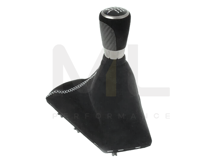 Genuine BMW F20 F21 F22 F23 M Performance Gear Knob with Alcantara Boot - Automatic (Inc. 125i, M135i, 230i & M240i) - ML Performance UK