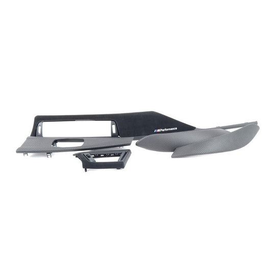 Genuine BMW 51952350477 F33 M Performance Carbon & Alcantara Interior Trim Covers - LHD (Inc. 425d, 430i, 435i & 440i)