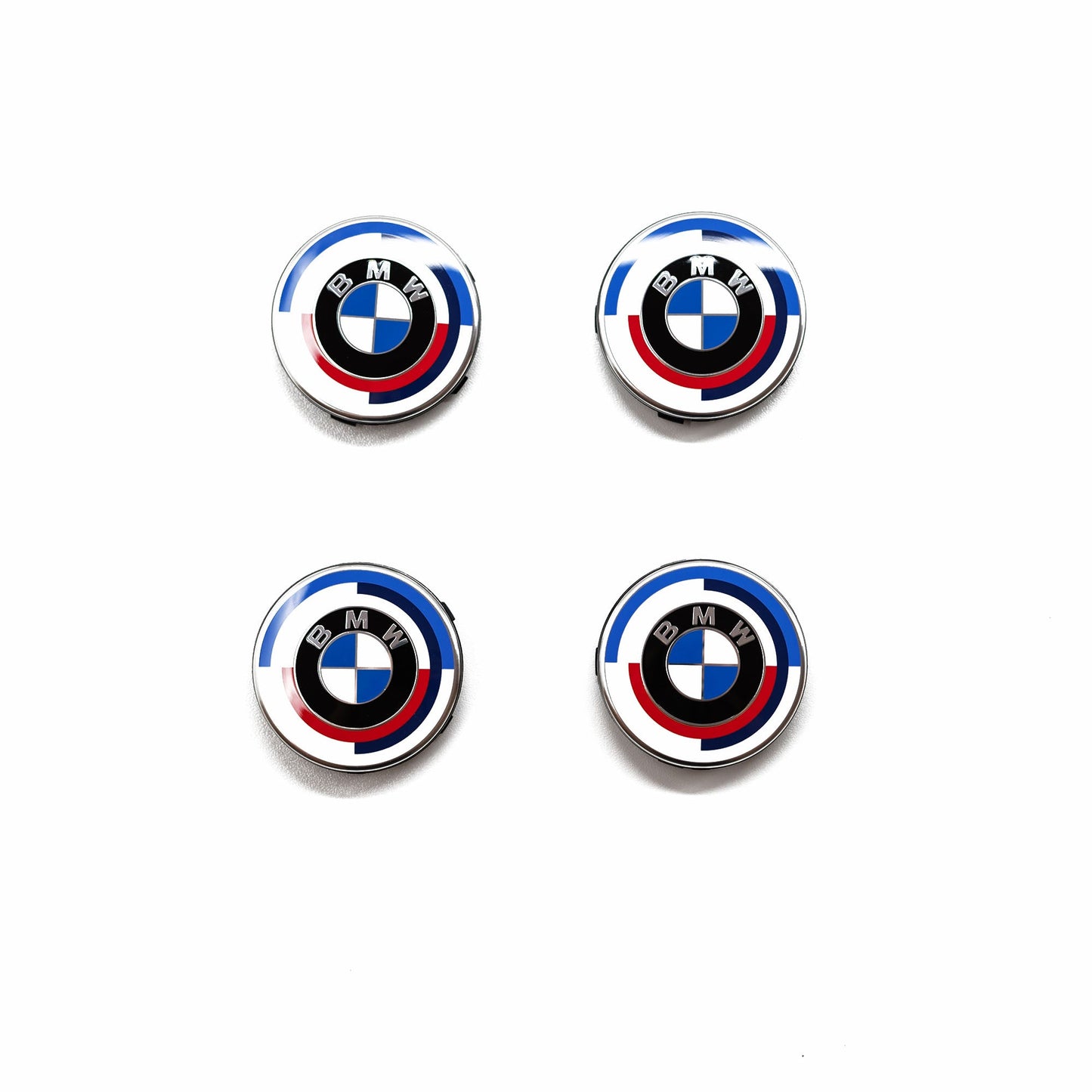 Genuine BMW F40 F90 G20 G30 50th Anniversary Floating Centre Wheel Cap Set (Inc. M135ix, M340i, M5 & M8) - ML Performance UK