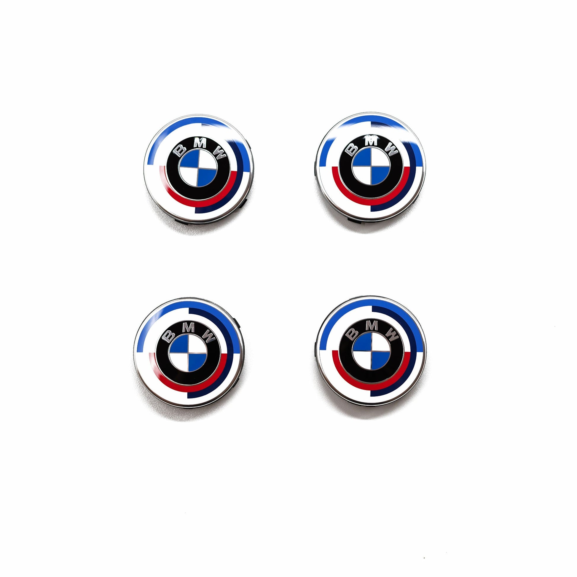 Genuine BMW F40 F90 G20 G30 50th Anniversary Floating Centre Wheel Cap Set (Inc. M135ix, M340i, M5 & M8) - ML Performance UK