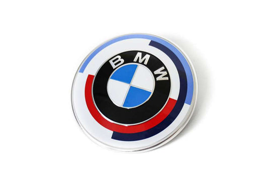 Genuine BMW F95 G06 G42 G29 82mm 50th Anniversary Emblem (Inc. M240iX, X5 50iX, X6 M & Z4 M40i) - ML Perfromance UK