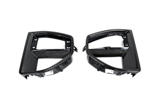 Genuine BMW 51112455497-51112455498 G05 M Performance Carbon Fibre Front Air Duct Covers (Inc. X5 40i, X5 45ex, X5 50ix & X5 M50ix)