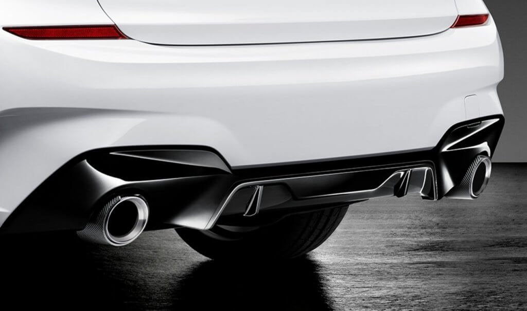 Genuine BMW M Performance F39 F40 F44 Titanium Carbon Tailpipe (Inc. 118i, 120dx, 228ix & X2 28ix)- ML Performance UK