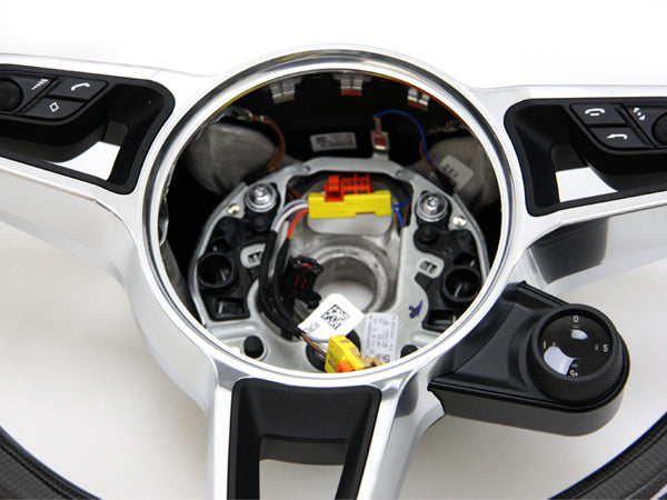 Genuine Porsche Carbon Sports Steering Wheel (Inc. 718 Cayman, 718 Boxster & 911 Carrera) - ML Performance UK