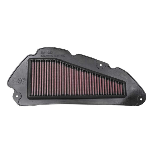 K&N HA-1220 High-Flow Original Lifetime Engine Air Filter - HONDA SH125i 125