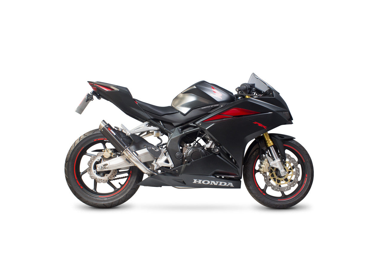 Scorpion HA1007SYSCEM RP-1 GP Full System - Carbon Fibre Sleeve - CBR 250 RR - 2017 - 2019