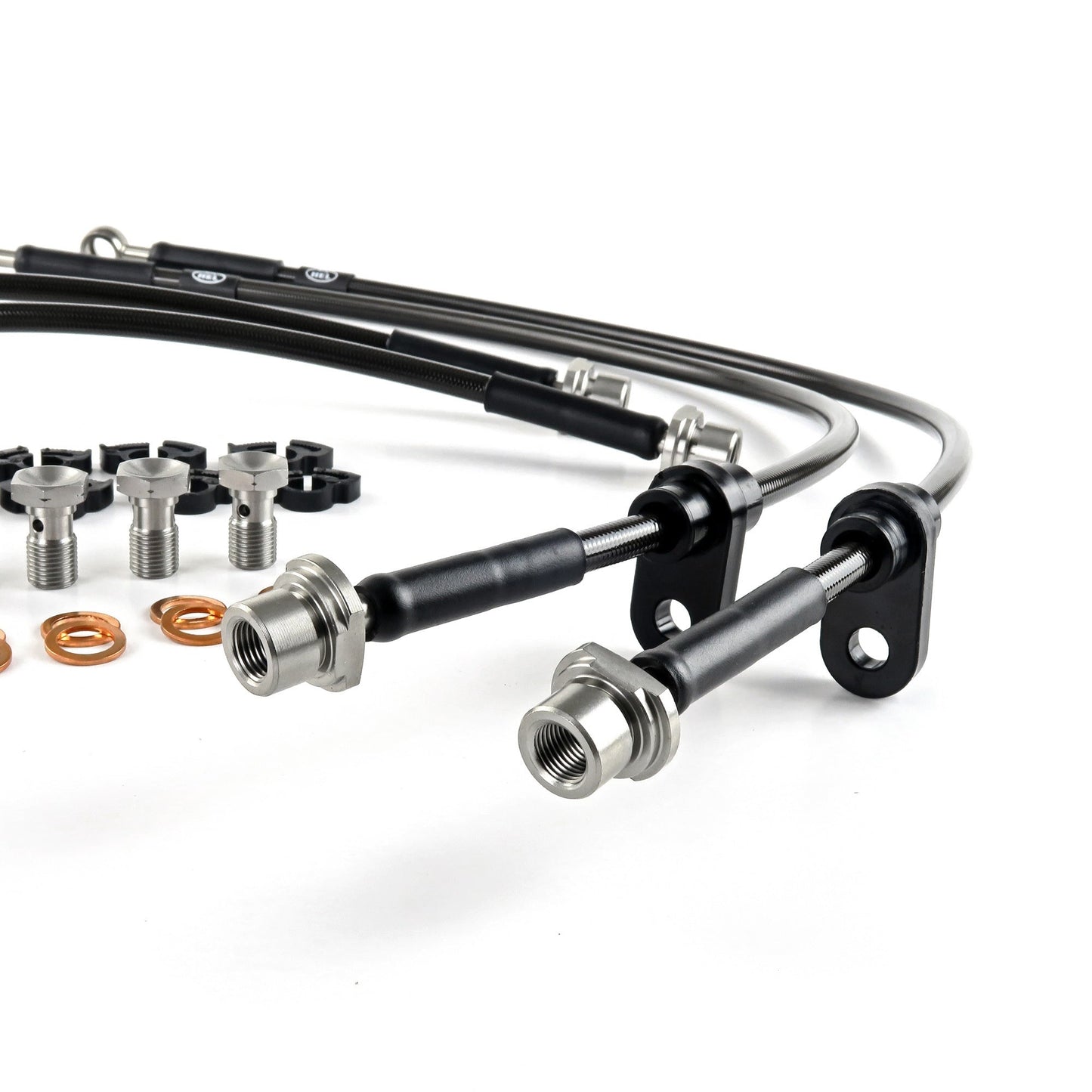 HEL Performance Toyota GR Yaris Stainless Steel Front and Rear Braided Brake Lines