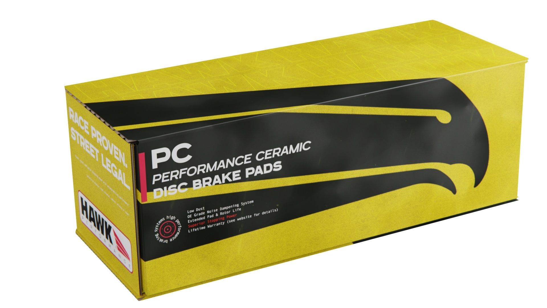 Hawk Performance HB182Z.660 PC Brake Pads Front