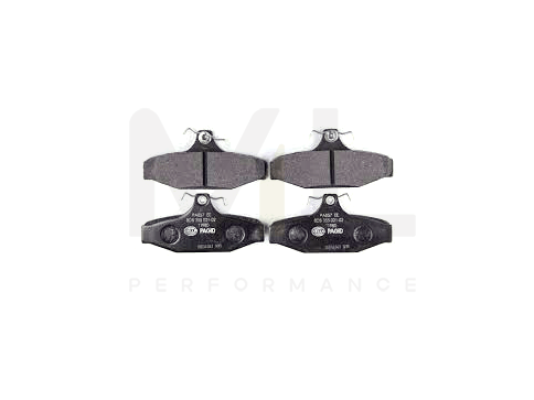 Hella 8DB 355 021-021 Brake Pad Set For Not Prepared For Wear Indicator | ML Performance Car Parts
