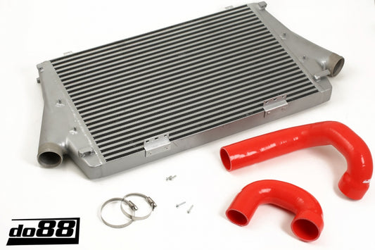 DO88 ICM-110-I4-M-R SAAB 9-3 2.0t 2003- Intercooler, red hoses, Manual
