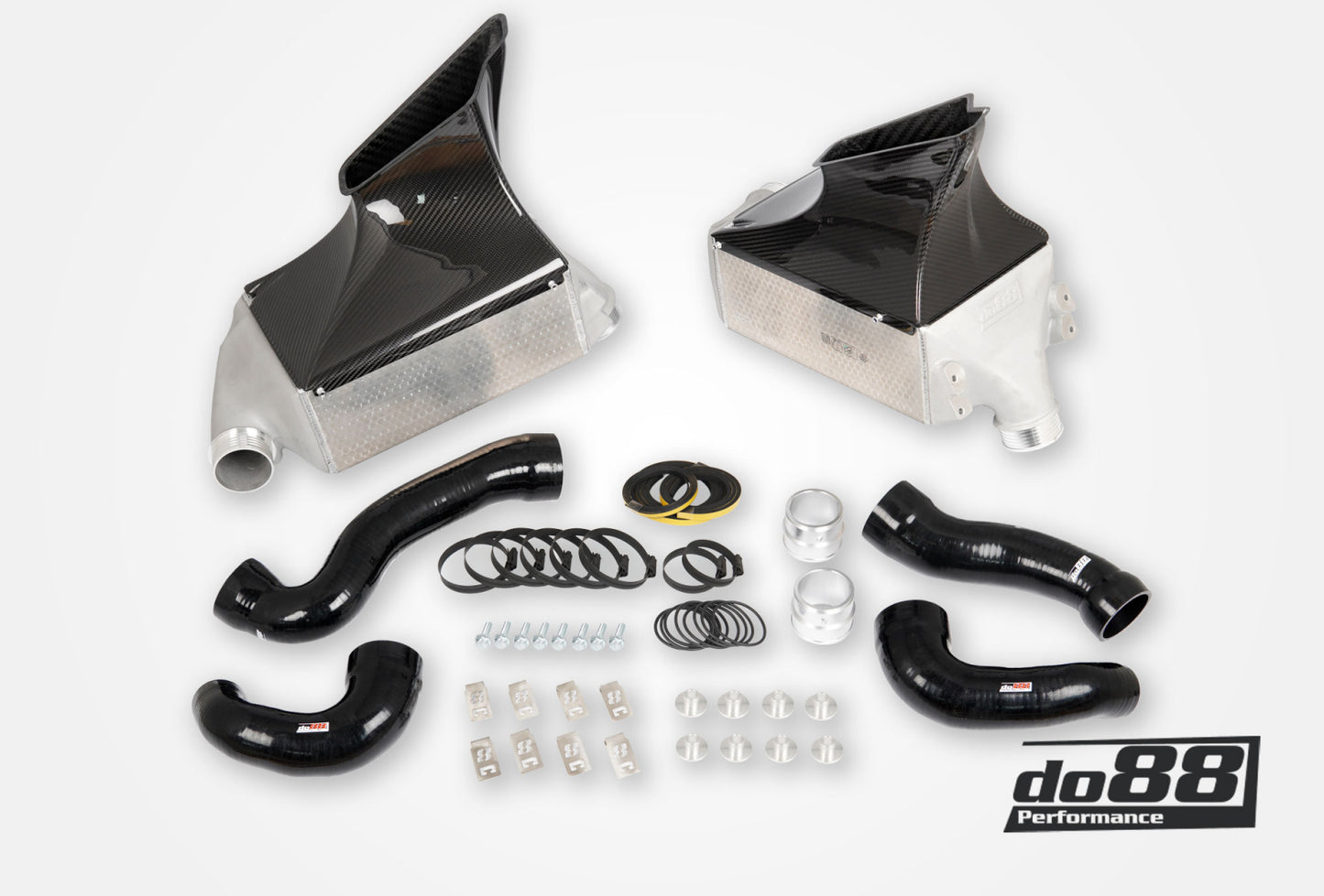 DO88 ICM-410-OEM Porsche 911 Turbo (996) Intercooler kit MERA for OEM Y-pipe