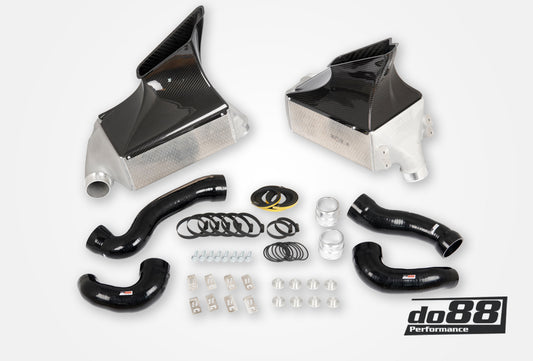 DO88 ICM-410-OEM Porsche 911 Turbo (996) Intercooler kit MERA for OEM Y-pipe