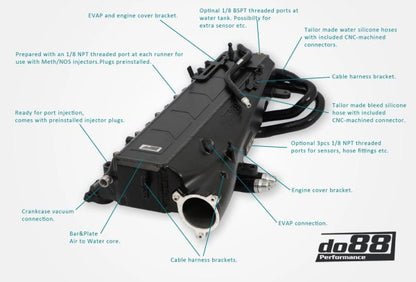 DO88 DO88ICM-440-G BMW F-Series B58 Gen 1 Charge Cooler Manifold MERA