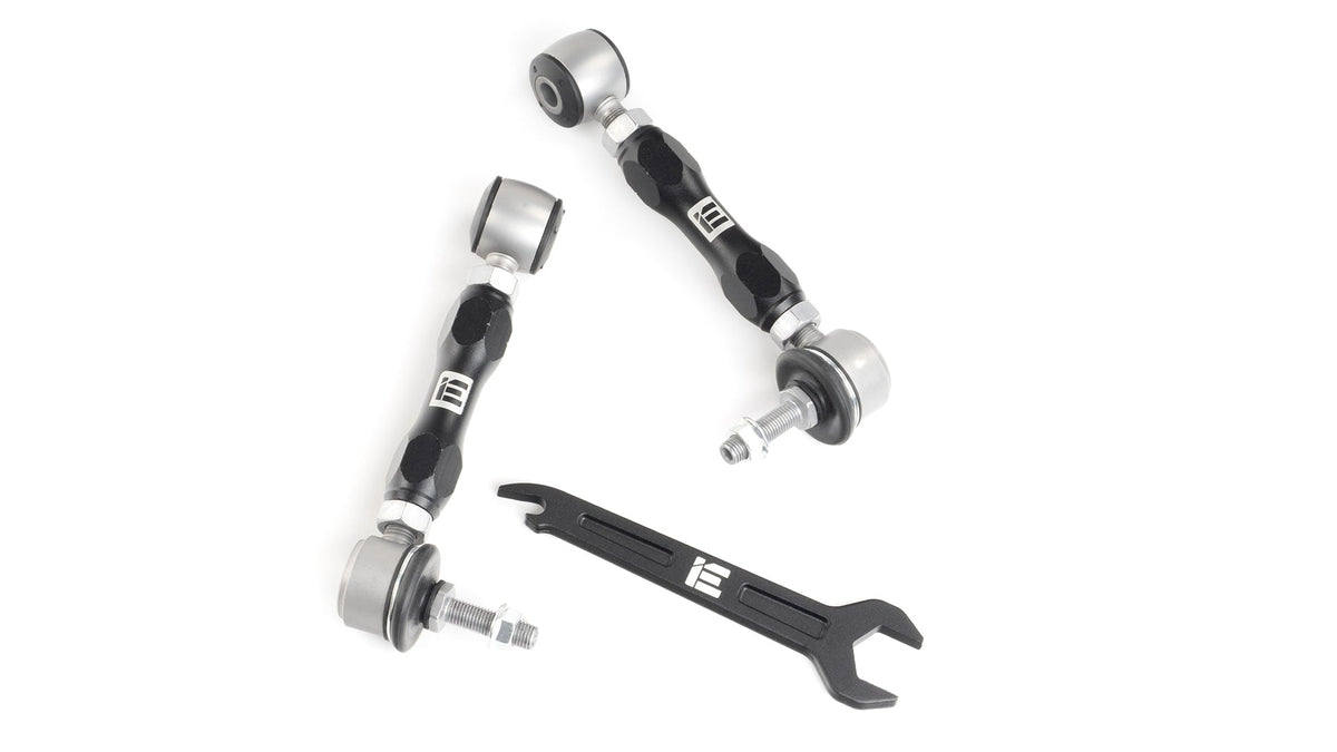 Integrated Engineering iE Adjustable Front Sway End Links For Audi B9 S4, S5, SQ5, RS5, A4, A5, & C8 RS6, RS7