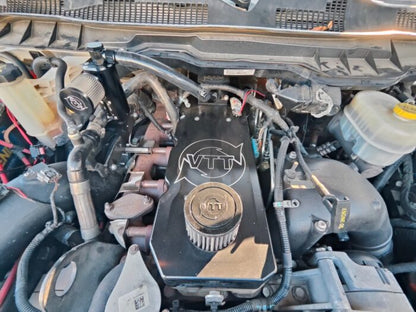 VTT-CUMMMINS-CRANKCASE-BREATHER Cummins 2007-2020 6.7 Billet One Way Crankcase Breather