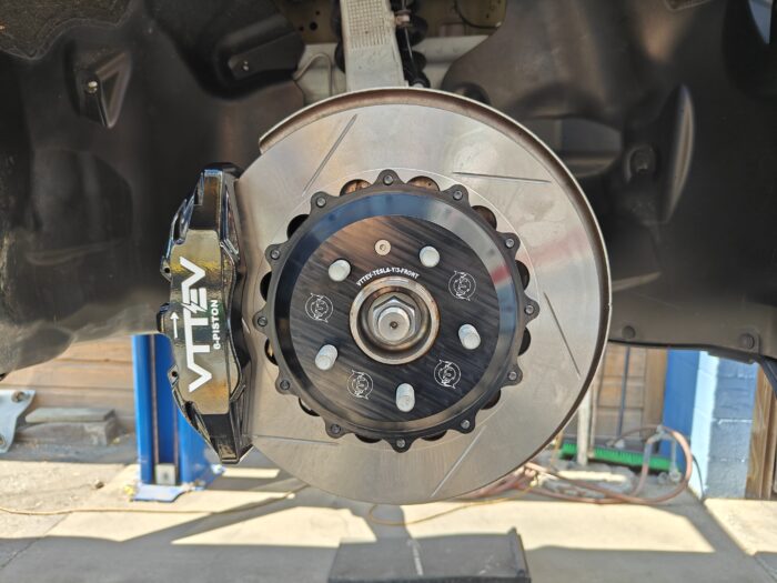 VTT-BMW-TESLA-FRONT-BRAKE-1 VTTEV Tesla Model 3/Y Range Extending / Performance Ultimate Lightweight Front Brake Kit