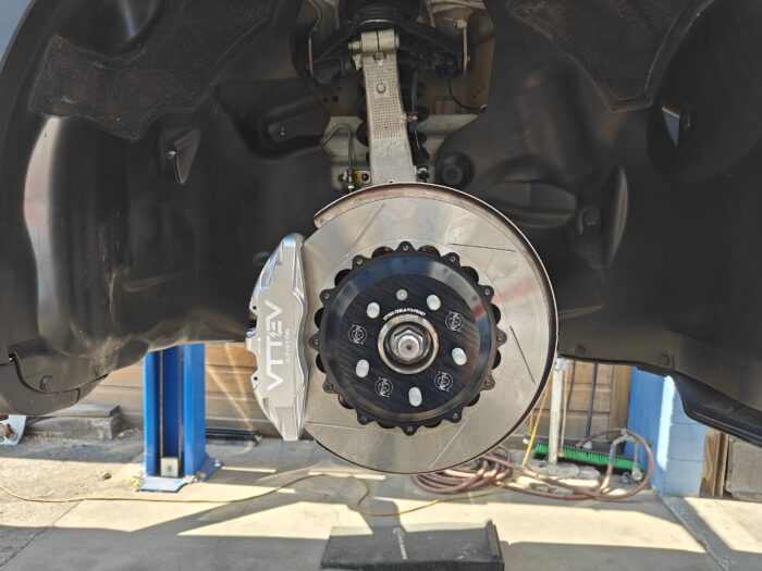 VTT-BMW-TESLA-FRONT-BRAKE-1 VTTEV Tesla Model 3/Y Range Extending / Performance Ultimate Lightweight Front Brake Kit