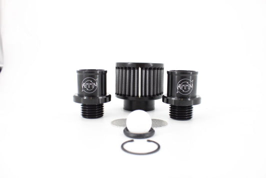 VTT-EVO-X-CRANKCASE-BREATHER 2008-2015 EVO X (Lancer Evolution X 10 & Ralliart) Billet One Way Crankcase Breather