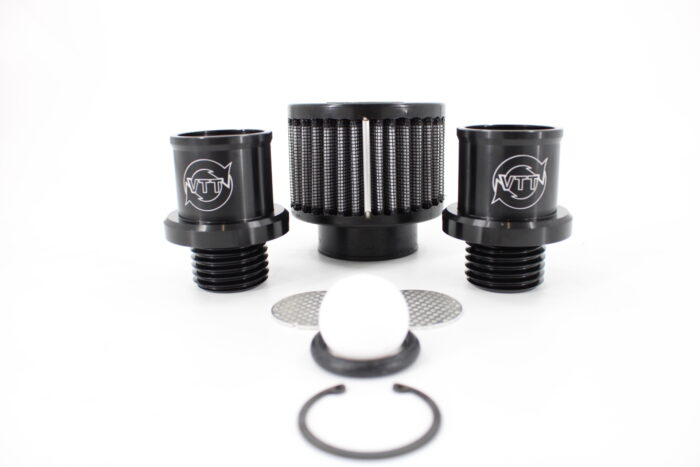 VTT-EVO-X-CRANKCASE-BREATHER 2008-2015 EVO X (Lancer Evolution X 10 & Ralliart) Billet One Way Crankcase Breather