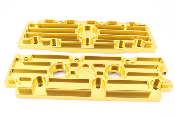 VTT-911-VC 911/930/964T Billet Anodized Single Plug Valve Covers