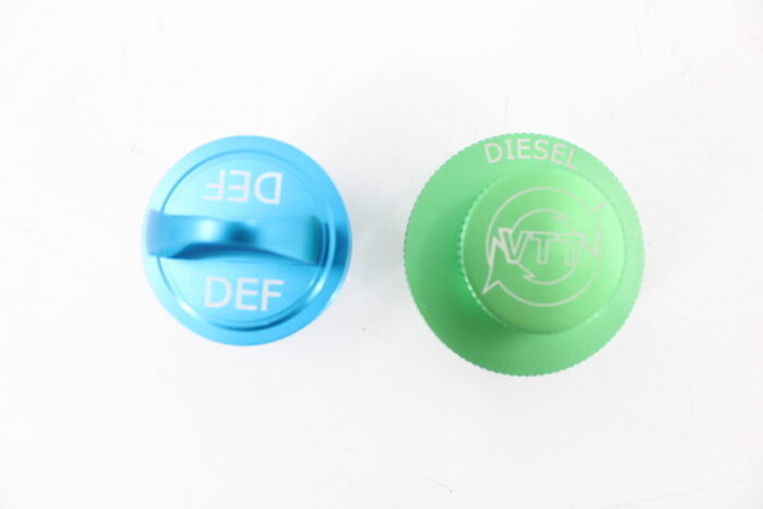 VTT-CUMMINS-FUEL-CAP 2013-2022 Cummins Billet Fuel, and DEF Filler Caps