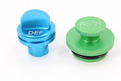 VTT-CUMMINS-FUEL-CAP 2013-2022 Cummins Billet Fuel, and DEF Filler Caps
