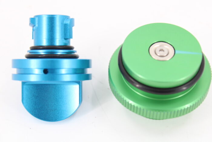 VTT-CUMMINS-FUEL-CAP 2013-2022 Cummins Billet Fuel, and DEF Filler Caps