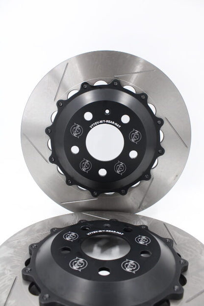VTT-BMW-TESLA-REAR-BRAKE VTTEV Tesla Model 3/Y Range Extending / Performance 2-Piece Rear Brake Rotors