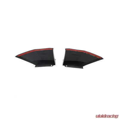Vivid Racing VR-GR86-612 VR Aero Carbon Fiber Rear Bumper Lip Splitters V2 Toyota GR-86 2022-2024
