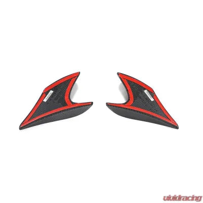 Vivid Racing VR-BRZ-604 VR Aero Carbon Fiber Front Bumper Canards Subaru BRZ 2013-2020