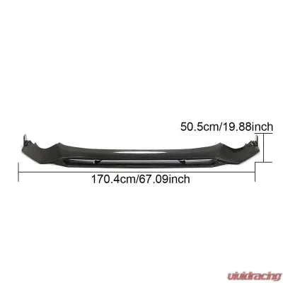 Vivid Racing VR-GR86-601 VR Aero Carbon Fiber Front Lip Spoiler Toyota GR-86 2022-2024