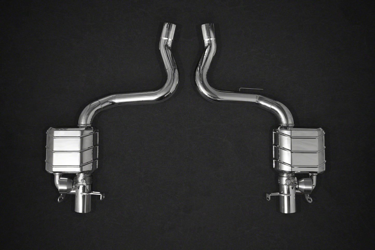 Capristo 02MB02003010 Mercedes AMG C63 (W205) BiTurbo Valved Exhaust (Catback) (CES3) 