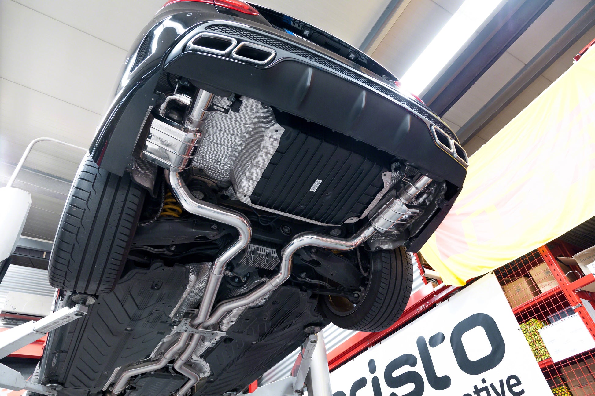 Capristo 02MB02003010 Mercedes AMG C63 (W205) BiTurbo Valved Exhaust (Catback) (CES3) 