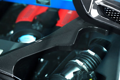 Capristo 03FE08710013LG Ferrari 488 GTS/Pista Carbon and Glass Bonnet 