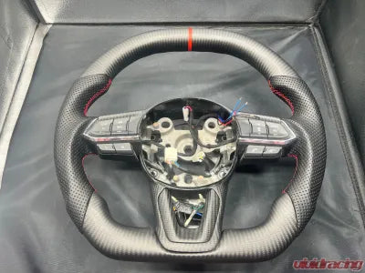Vivid Racing VR-MAZ-35-1719-STR-WHL-CL Mazda 3 | 6 | CX-3 | CX-5 | CX-9 OEM Upgraded Carbon Fiber Steering Wheel 2017-2021
