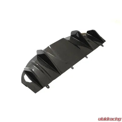 Vivid Racing VR-TAYC9J1-610 VR Aero Carbon Fiber Rear Diffuser V1 Porsche Taycan 9J1 Sedan 2019-2021