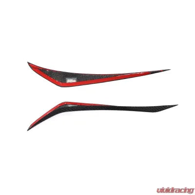 Vivid Racing VR-911-601 VR Aero Carbon Fiber Front Bumper Canards Porsche 991 Turbo 2014-2015