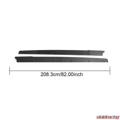 Vivid Racing VR-TESLA3-PP-630 VR Aero Carbon Fiber Pre-Preg Side Skirt Tesla Model 3 2023+