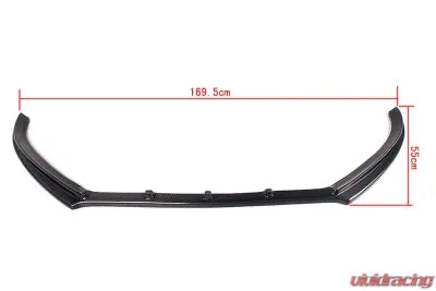 Vivid Racing VR-JETTA6-600 VR Aero Carbon Fiber Front Lip Spoiler Volkswagen Jetta 6 2011-2013