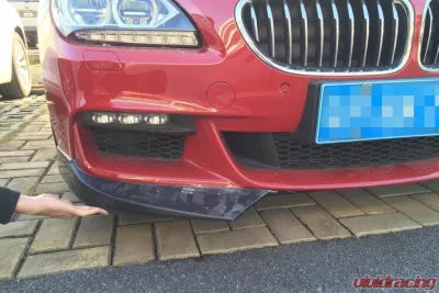 Vivid Racing VR-F12F13-602 VR Aero Carbon Fiber Front Bumper Lip Splitters BMW 6 Series F06 | F12 | F13 | 640i | 650i M Sport 2013-2018