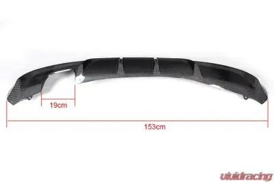 Vivid Racing VR-F34MSPORTGT-610 VR Aero Carbon Fiber Rear Diffuser V1 BMW 3 Series F34 M Sport GT Gran Turismo 2014-2018