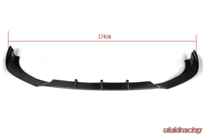 Vivid Racing VR-A3S3-601 VR Aero Carbon Fiber Front Lip Spoiler Audi S3 | A3 Sline Sedan 2014-2016